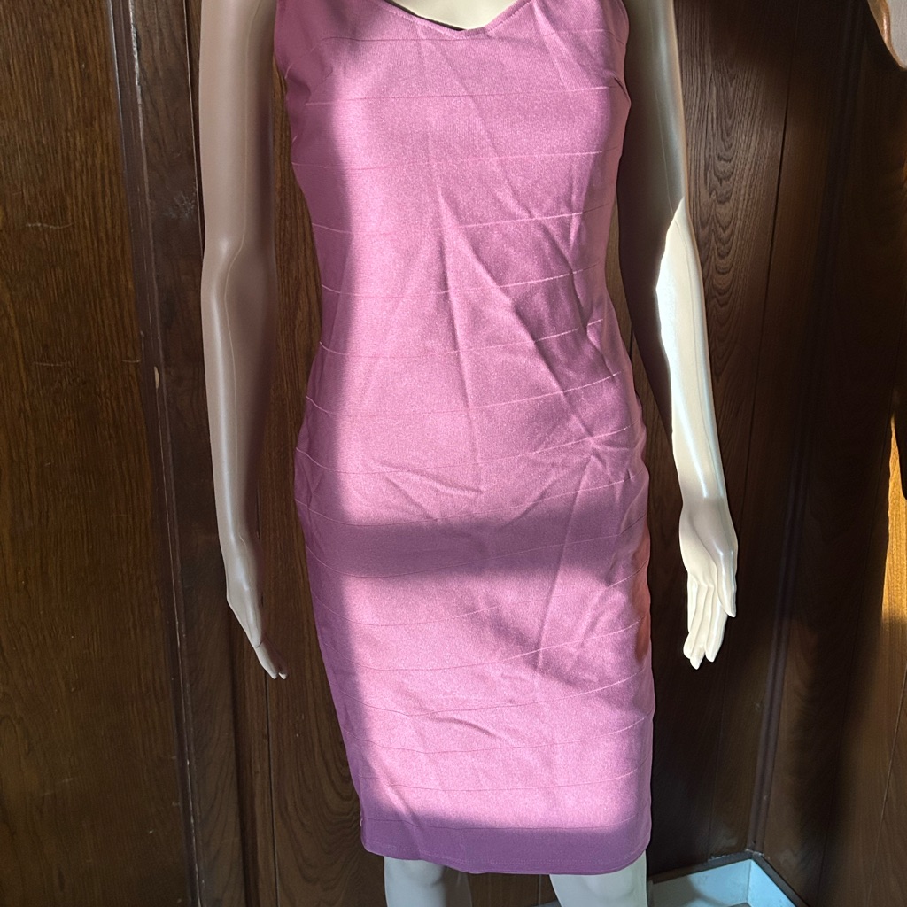 Love Brand Pink Midi Dress